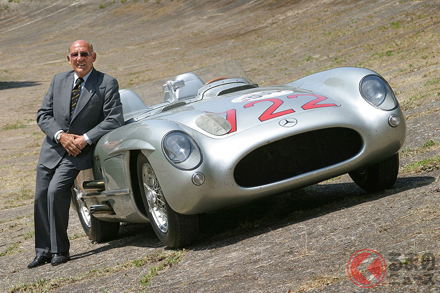 メルセデス・ベンツ300SLRとスターリング・モス