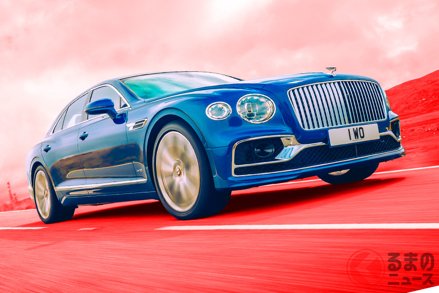 スポーツセダンとしての素質も十分だが、リムジンとしての後席の洗練度も優れているベントレー「フライングスパー」