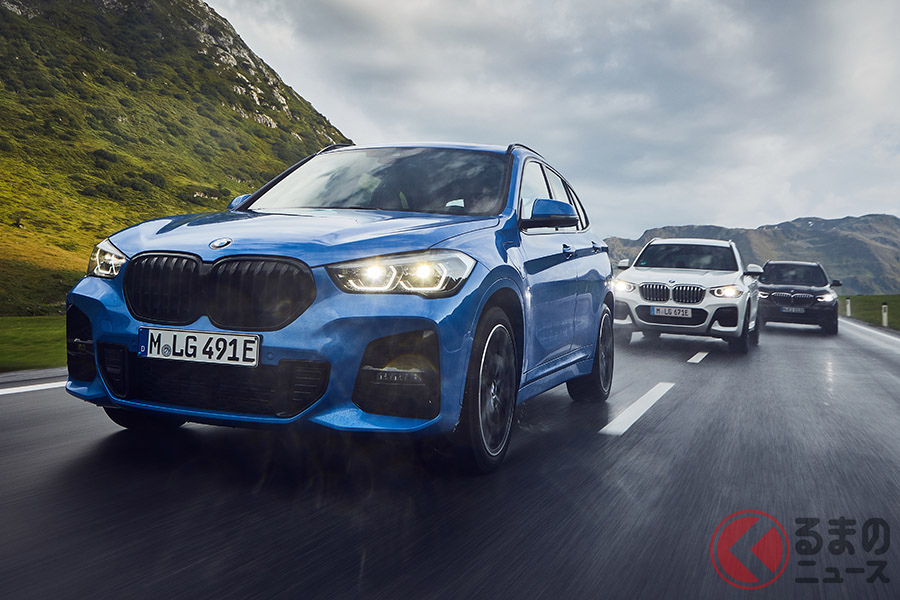 BMW X3初のPHVモデル「xDrive30e」の外観