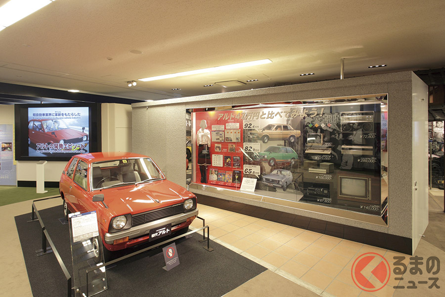 スズキの歴史を彩る 初代「アルト」