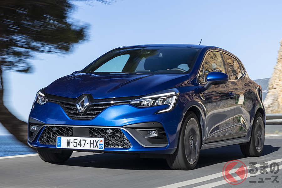 ルノー新型「クリオ」。5代目となるモデルだが、日本では4代目モデルが「ルーテシア」名で販売されている