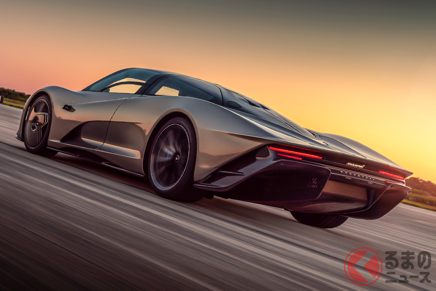 安定して400km/hオーバーを出すことができるのが、マクラーレン・スピードテールのすごいところだ