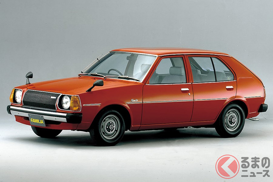 流行の2BOXにはなったもののFRのままだった「ファミリア」