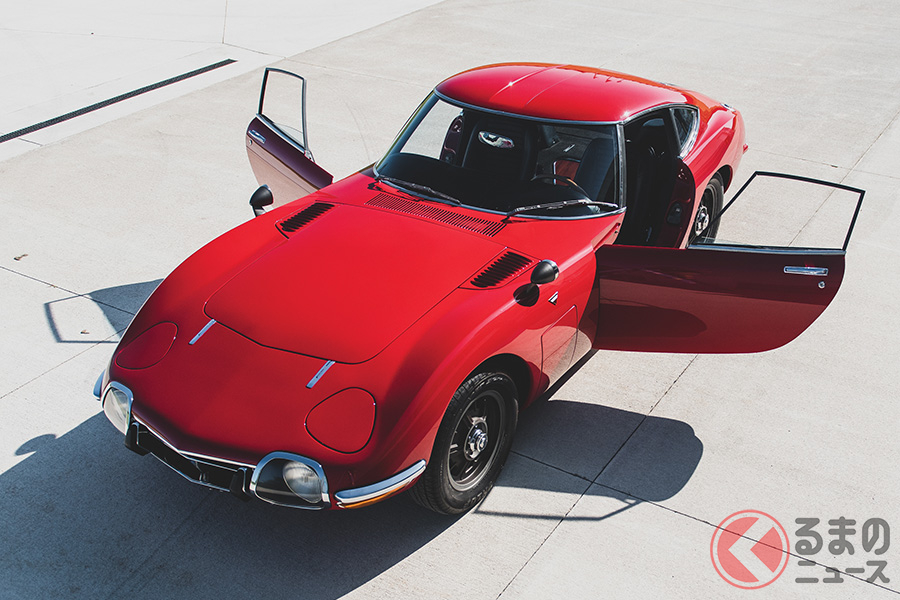 輸出用トヨタ2000GTは、トータルで102台が生産された(C)2019 Courtesy of RM Sotheby's