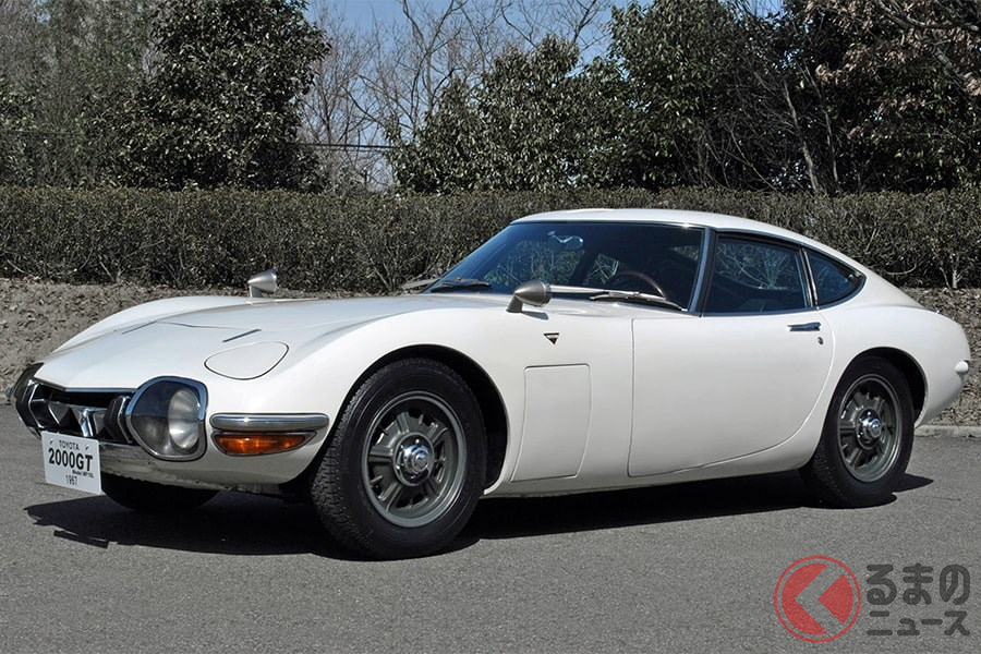 日本の自動車史に燦然と輝く名車トヨタ「2000GT」