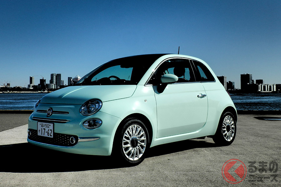 女性ユーザーから高い支持を集めるフィアット「500」