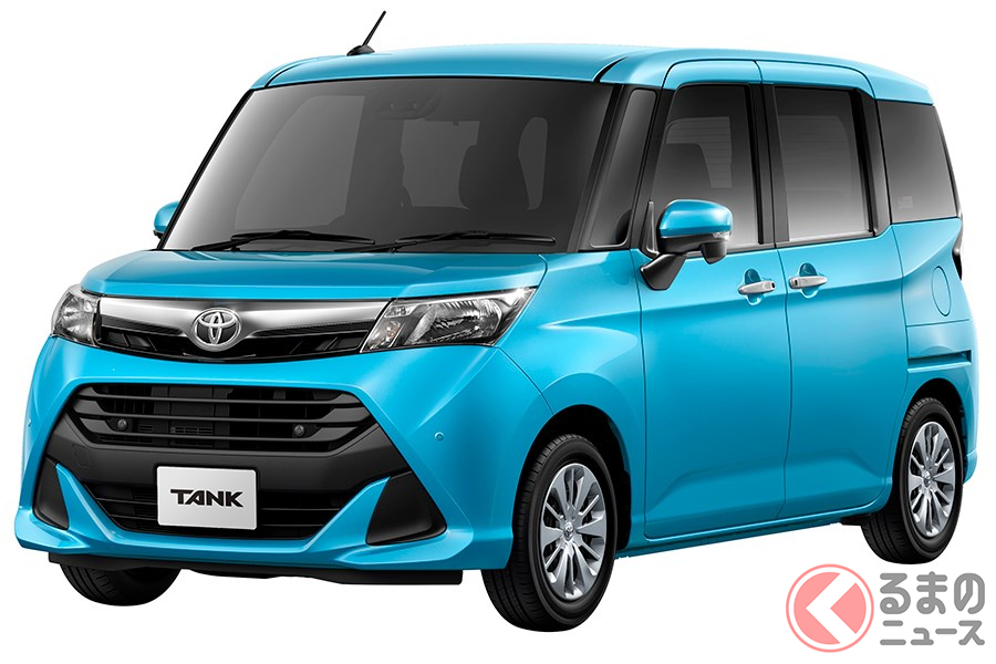 スペース効率を追求したコンパクトトールワゴンの「タンク」