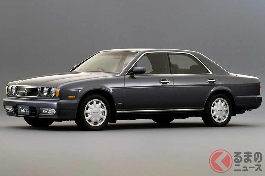 あえての丸目4灯が斬新だった「セドリック グランツーリスモ」