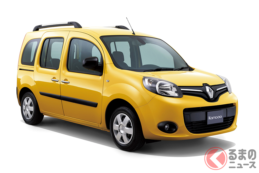 2代目カングー後期型は2013年8月に日本上陸した。写真はカングー・ゼン