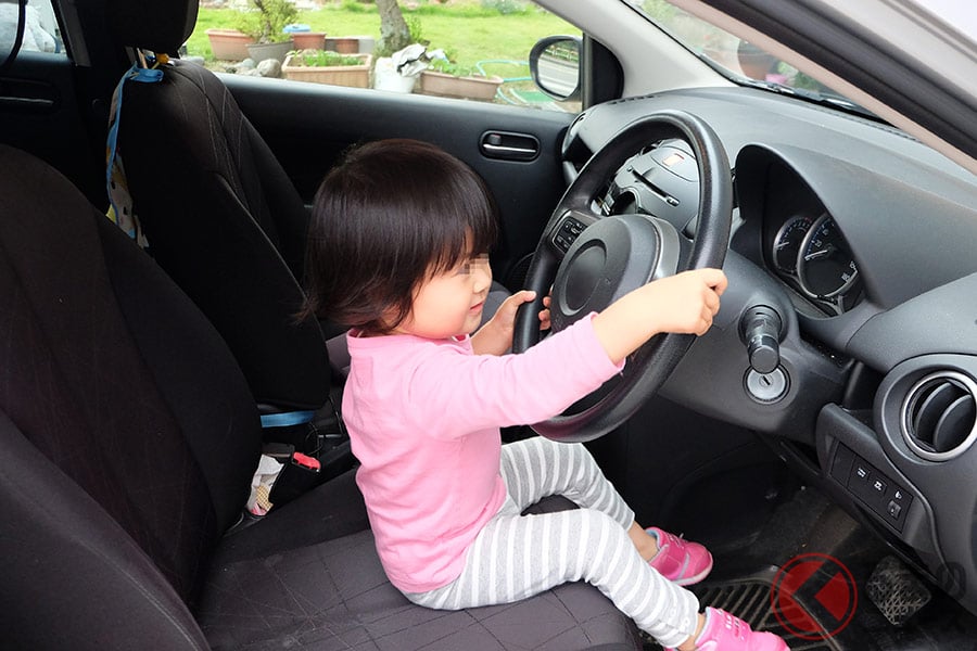 アメリカや日本で子どもが運転する事案が発生!?（画像はイメージ）