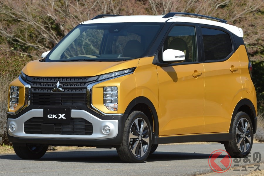 フロントにアグレッシブな「ダイナミックシールド」を採用した「eKクロス」