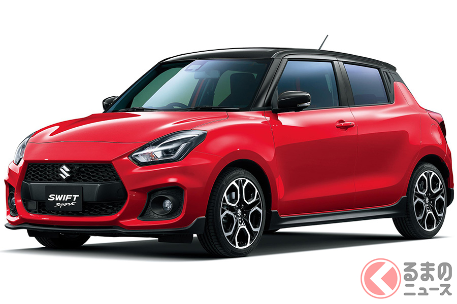 スズキ「スイフトスポーツ」全方位モニター用カメラパッケージ装着車