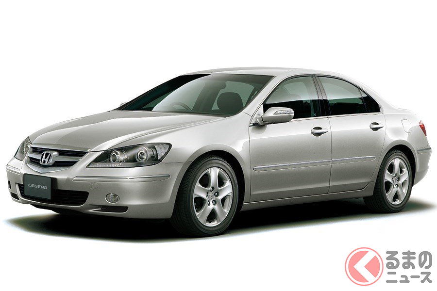 スポーツカーにも引けを取らないハンドリングと評された「レジェンド」