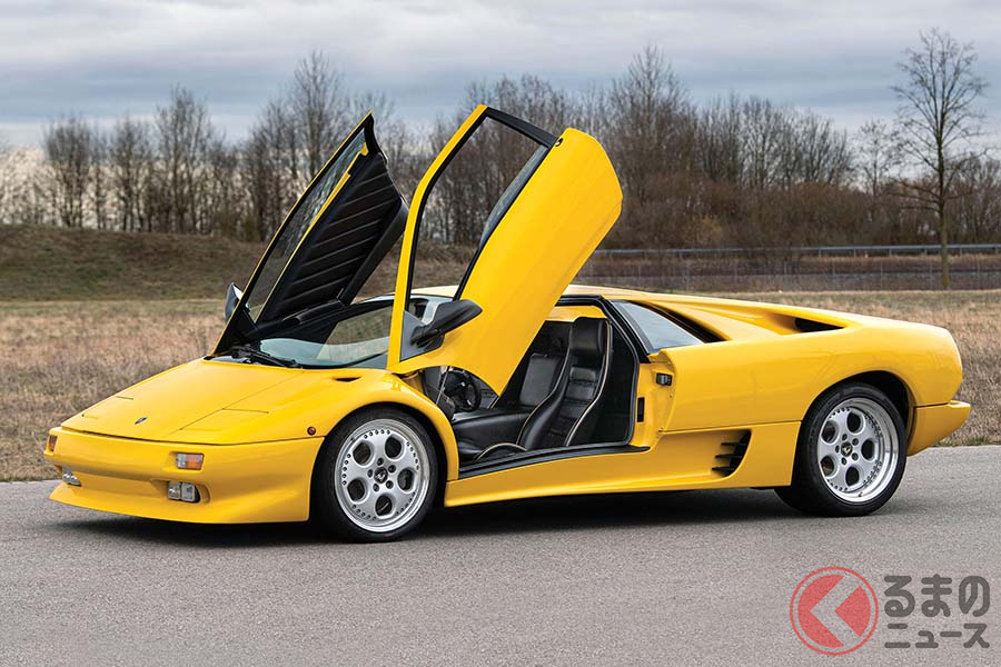 ガンディーニのデザインしたディアブロのフォルムは、エレガントだ(C)2020 Courtesy of RM Sotheby's