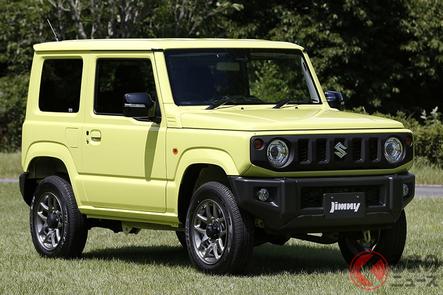 機能的な外観から均整の取れた美しさがにじみ出る「ジムニー」