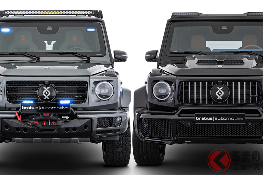 ブラバス自身が革新的なボディシェル構造を採用したと語る、防弾仕様のGクラス、インビクトVR6 Plus ERV