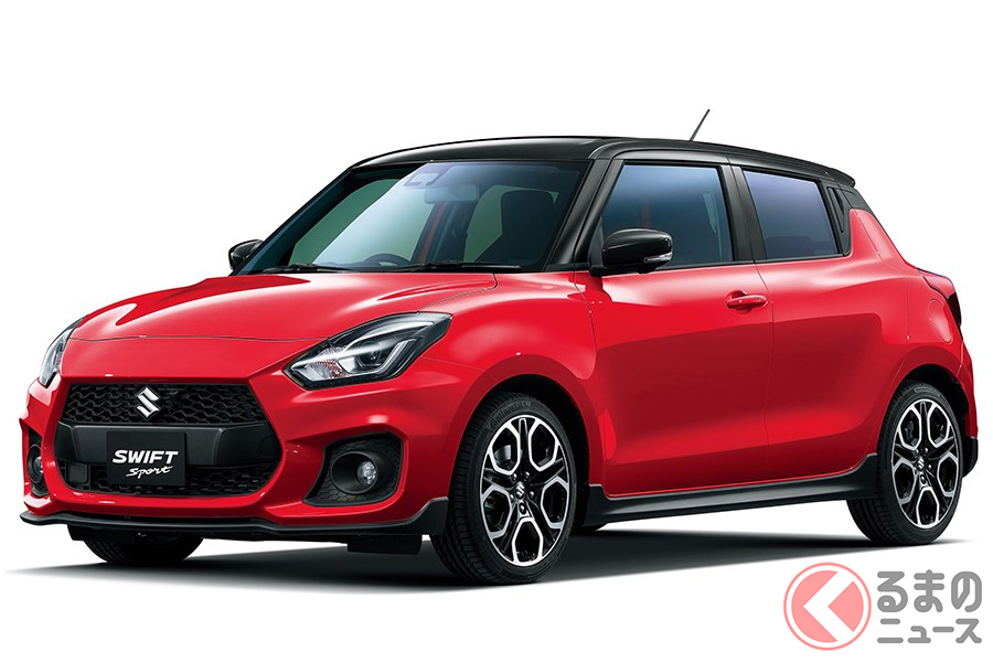 軽量コンパクトなボディで遅かろうはずがない「スイフトスポーツ」