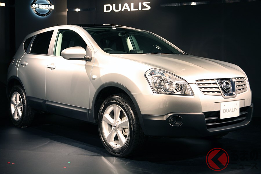 欧州では好調で日本では販売が低迷した「デュアリス」