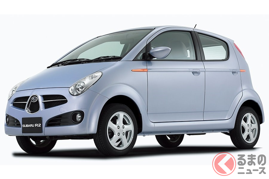 スバル渾身の新世代モデルながら出るのが遅すぎた感のある「R2」