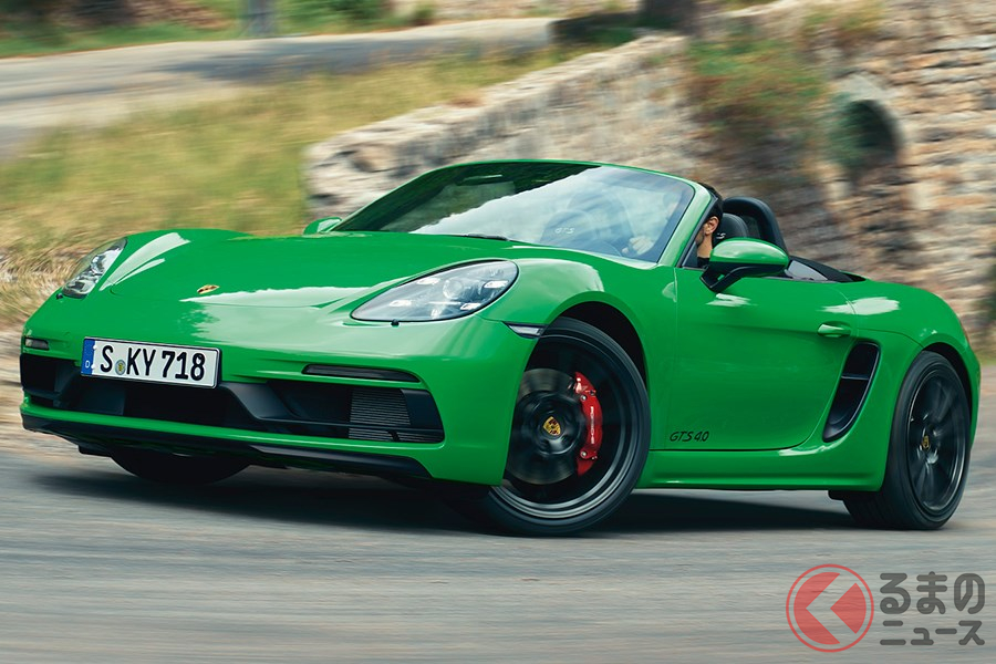 ポルシェ伝統のフラット6を搭載したピュアスポーツモデル「718ボクスター GTS 4.0」