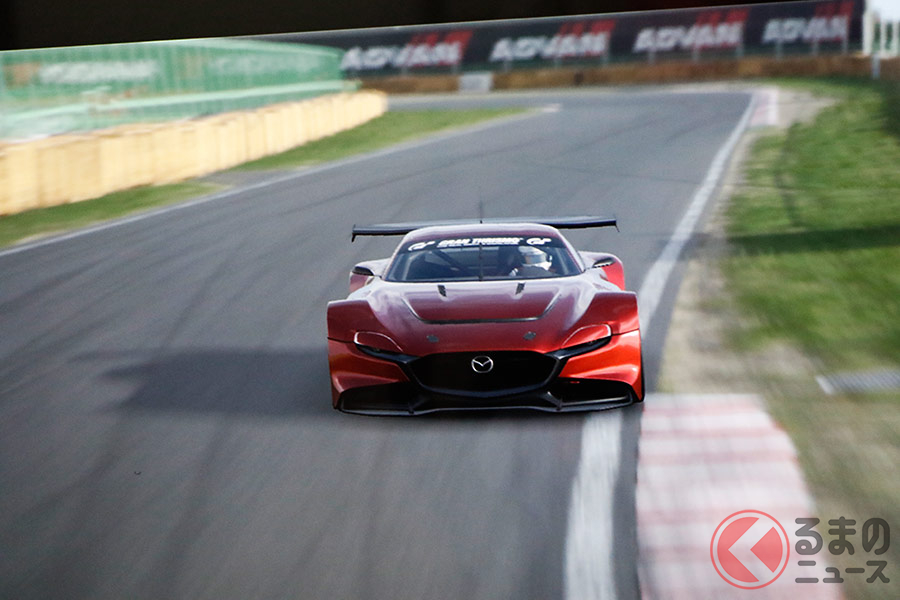 リアルワールドのように「RX-VISION GT3 CONCEPT」を試乗してみた!