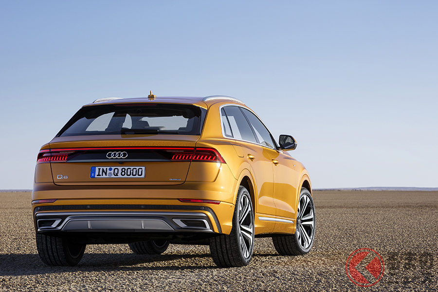 アウディのフラッグシップSUVクーペ「Q8 55TFSIクワトロ」