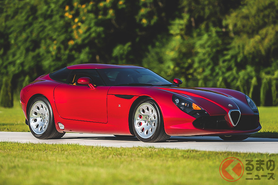 「TZ3ストラダーレ・ザガート」のボディデザインは、カロッツェリア・ザガートの原田則彦氏が担当(C)2019 Courtesy of RM Sotheby's