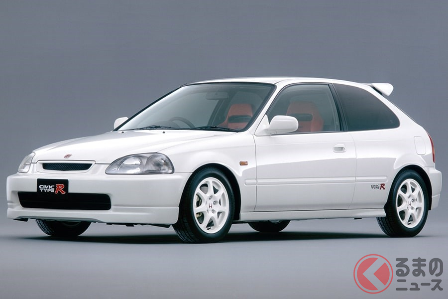 「シビック タイプR」で唯一の1.6リッターエンジンを搭載したEK9型