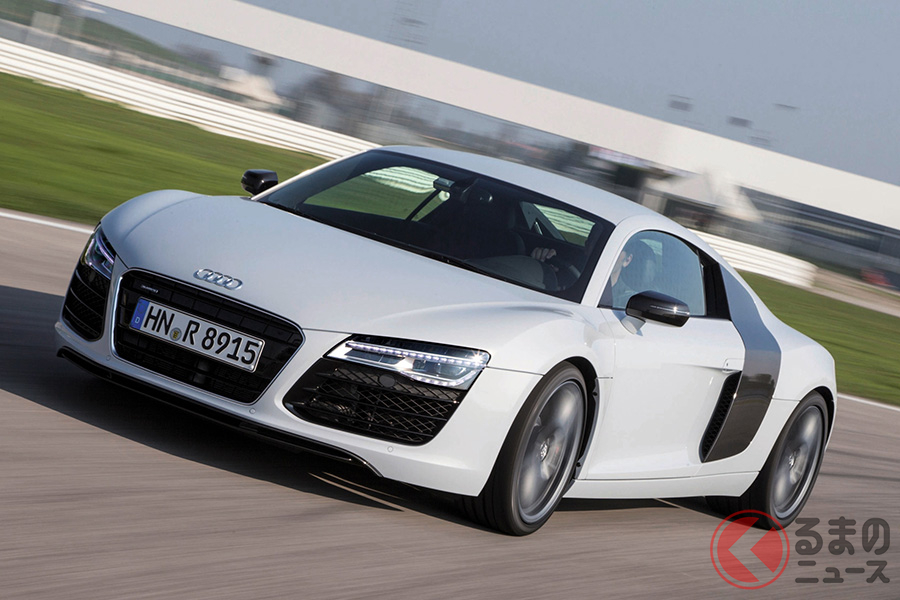 ハリウッド映画の劇中車にも使われたアウディR8