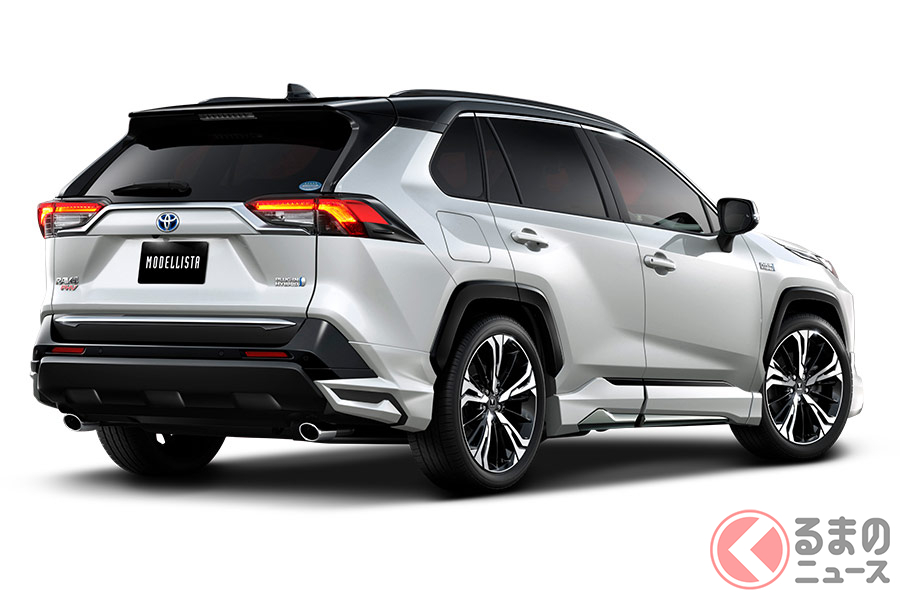 夜空 RAV4 PHV ラブフォー モデリスタ フロントスポイラー | www