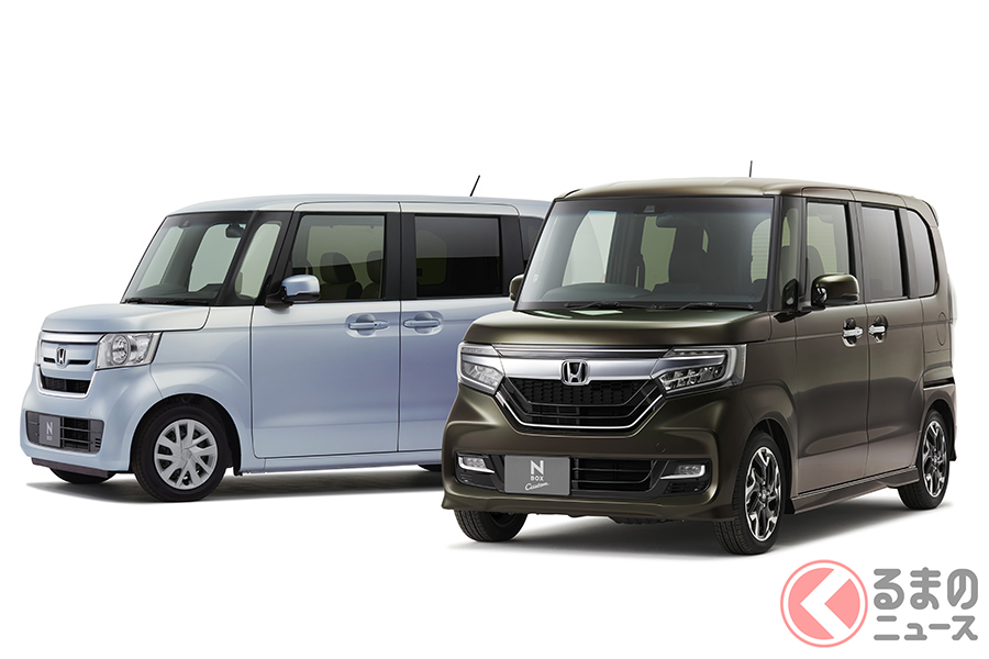 2020年5月の軽乗用車販売台数1位のホンダ「N-BOX」