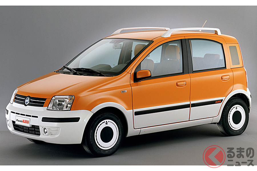 当初、ジンゴという名前で発売される予定だった2代目パンダ(写真はパンダ アレッシィ)