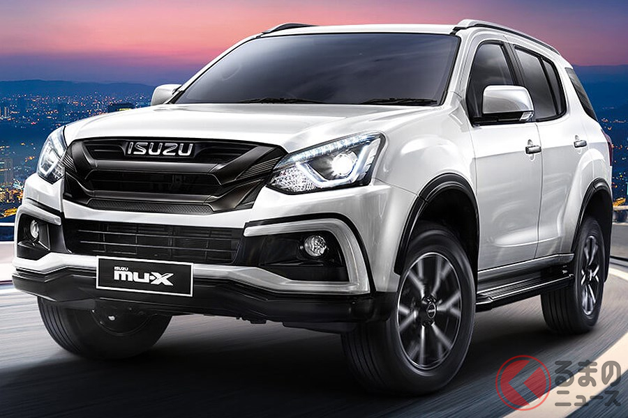 いまも海外で活躍している、いすゞのSUV「mu-X」