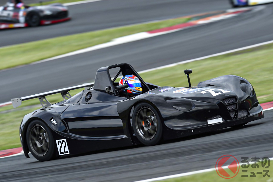 富士スピードウェイでのタイムは、速いドライバーであれば2分を切ることもあるというVITA−01