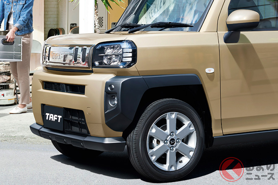 ダイハツ新型「タフト」(ディーラーオプション装着車)
