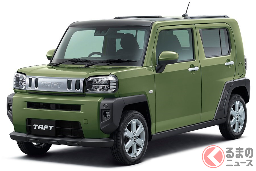 SUVらしさにあふれオフロード走行もできそうな「タフト」