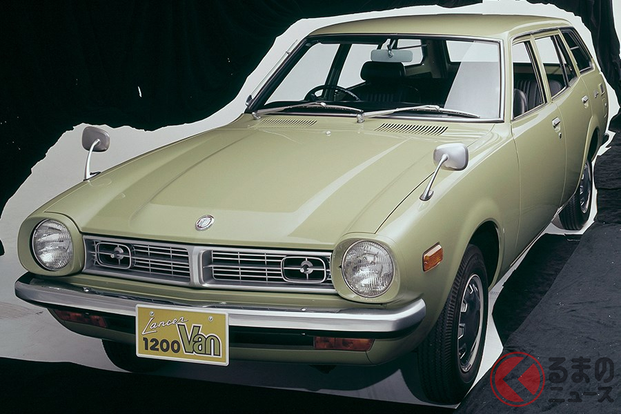 いま見てもスタイリッシュなフォルムの「ランサー バン」