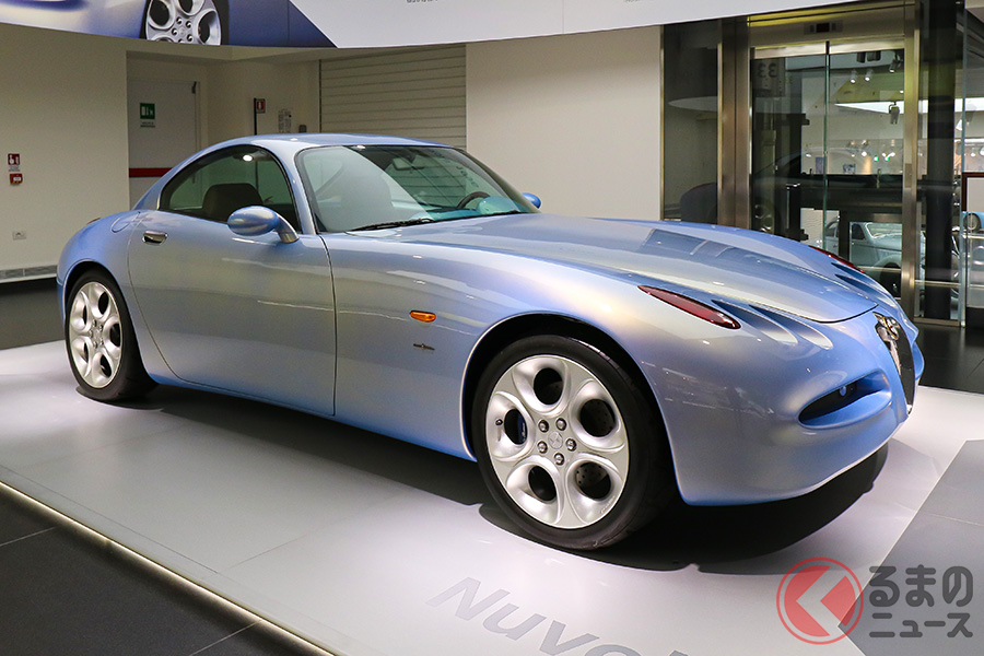 アルファ ロメオ博物館に展示されている「ヌヴォラ」