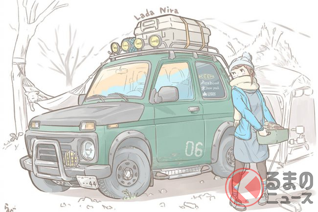 愛車はnaロードスター アクティブ女子のカーライフを描いたクルマイラストで旅気分 くるまのニュース