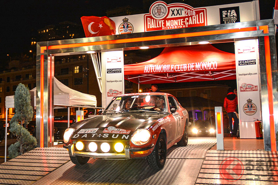2018年の「ラリー・モンテカルロ・ヒストリーク」に日本から240Zでエントリーしたのは、「伊香保おもちゃと人形 自動車博物館」横田正弘館長だ