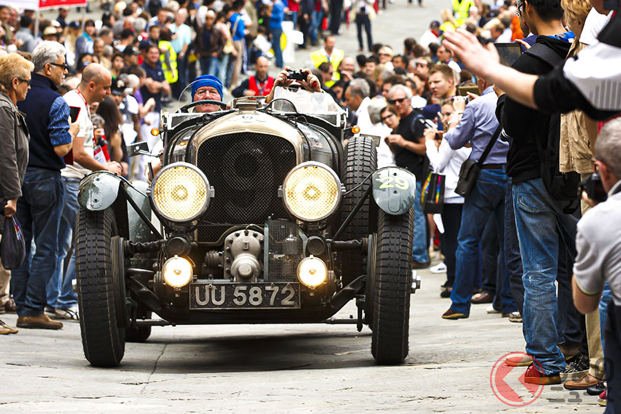 ミッレ・ミリアなどのイベントにも参加している「ブロワーNo.9」