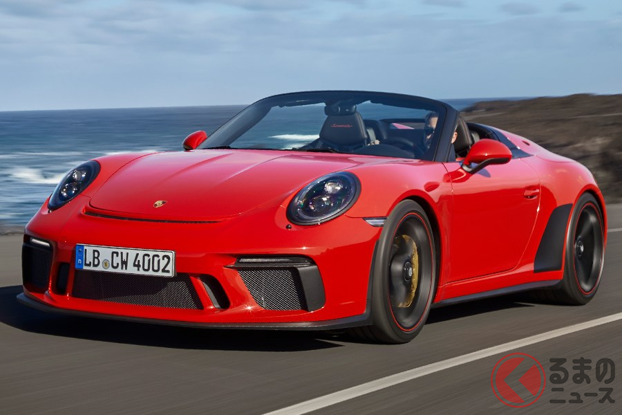 「911」のモデル末期に発売される「スピードスター」の最新モデル