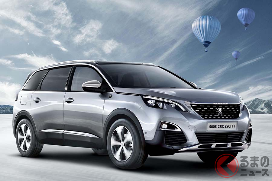 「SUVプジョー5008クロスシティ ブルーHDi」