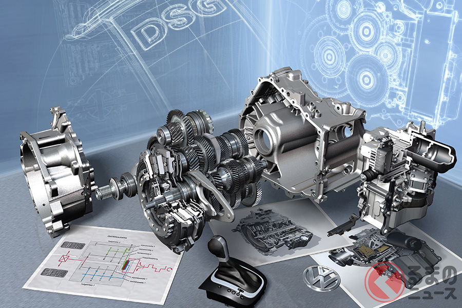VWの乾式7速DSG(DCT)