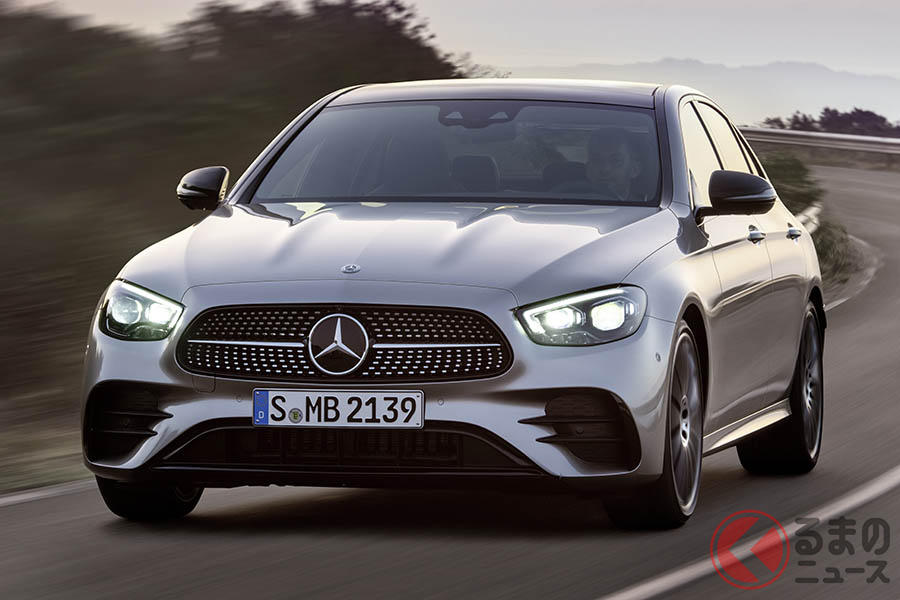 改良新型「Eクラス」セダン