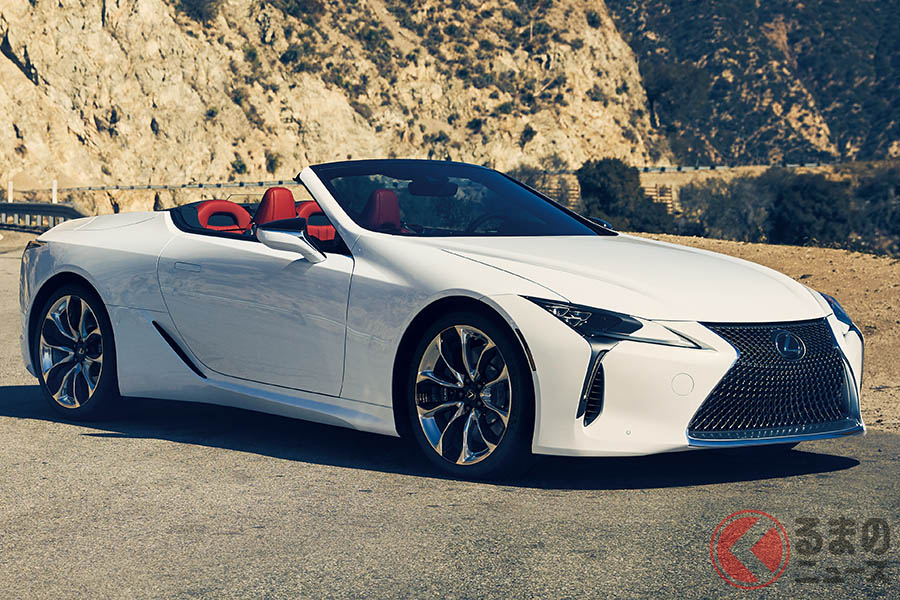 6月18日に発表、7月15日に発売されるレクサス「LC500 コンバーチブル」