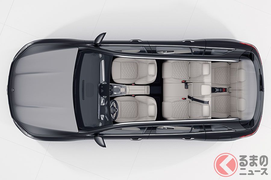 メルセデス・ベンツ「GLB」は3列7人乗りだ