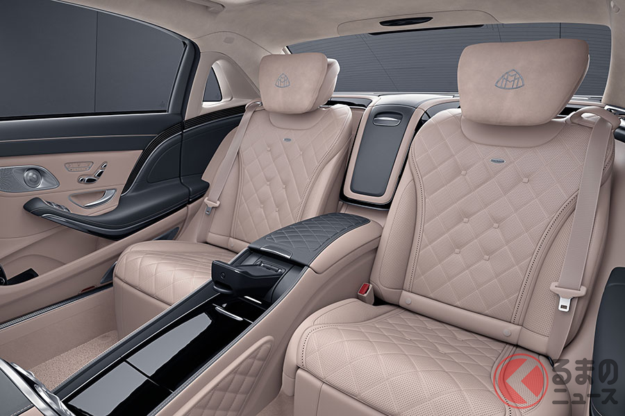 メルセデス・マイバッハ「Sクラス Grand Edition(グランド・エディション)」の後席