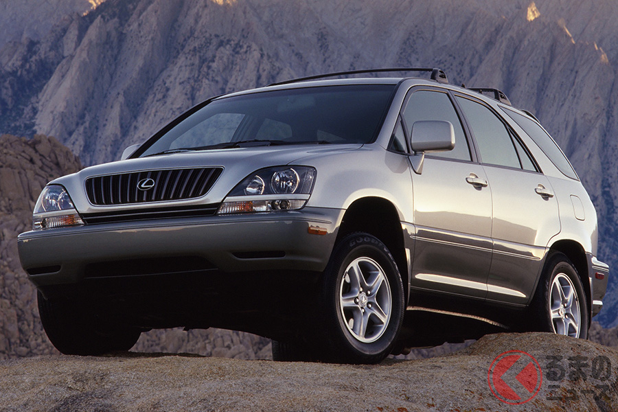 1998年に欧米諸国で発売されたレクサス初代「RX300」