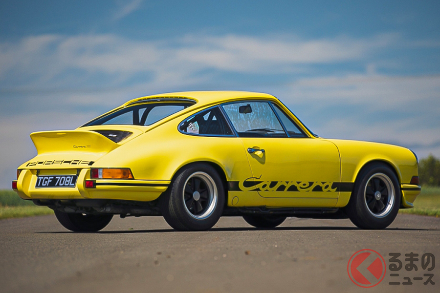 第1次スーパーカーブームのころ、ポルシェといえば「911カレラRS2.7」であった